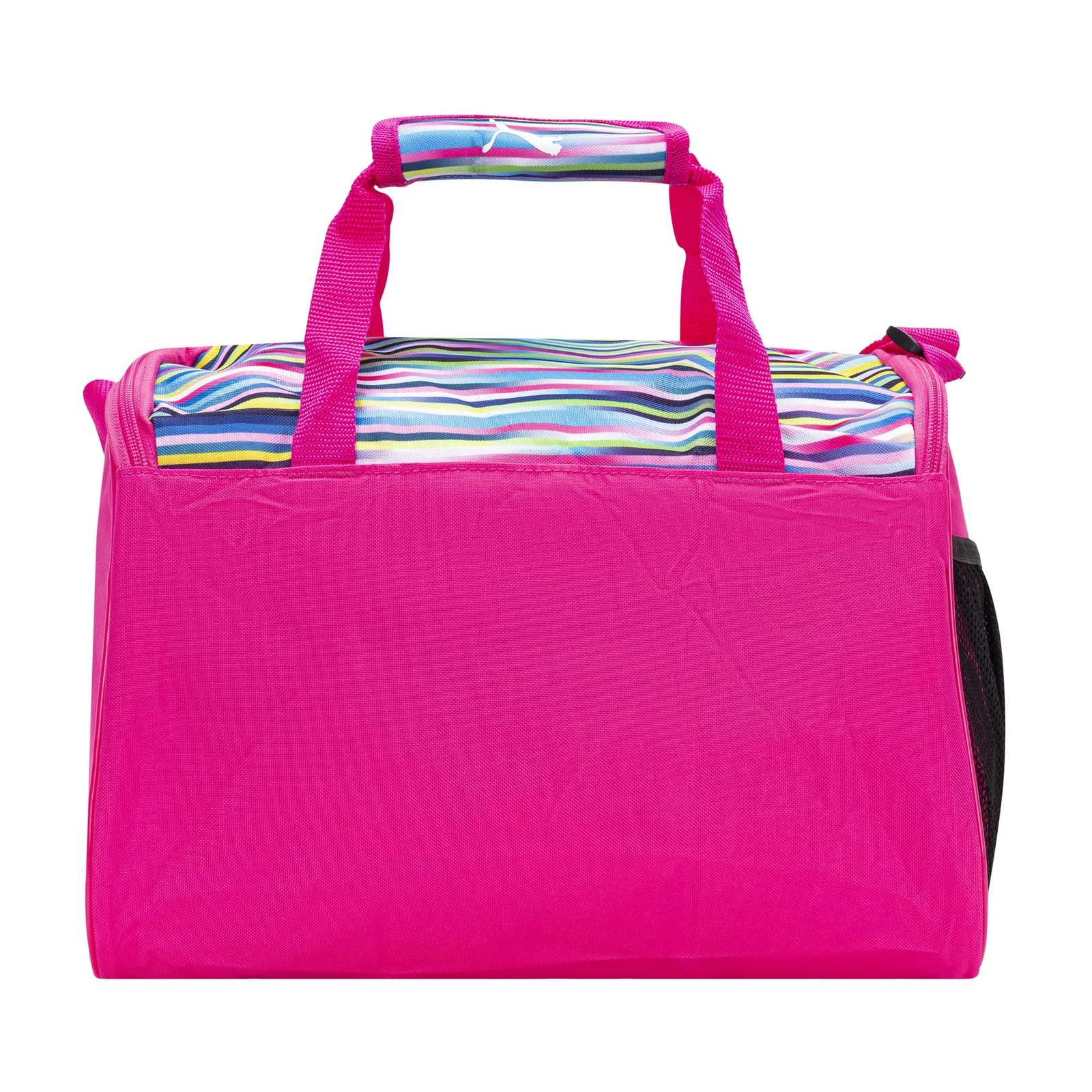 PUMA Kids’ Transformation 14″ Duffel Bag One Size Pink/Multi