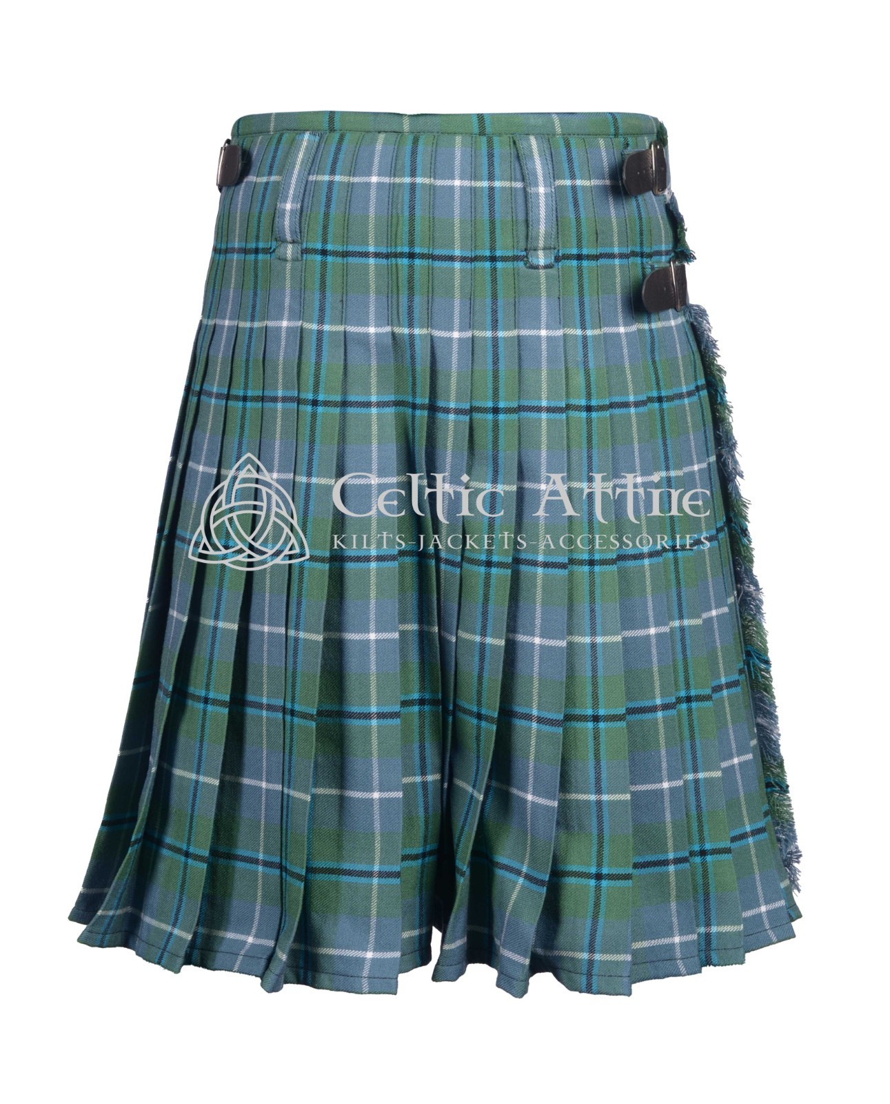 Douglas Ancient Tartan 8 Yard Scottish Kilt – Made to Order By Celtic Attire