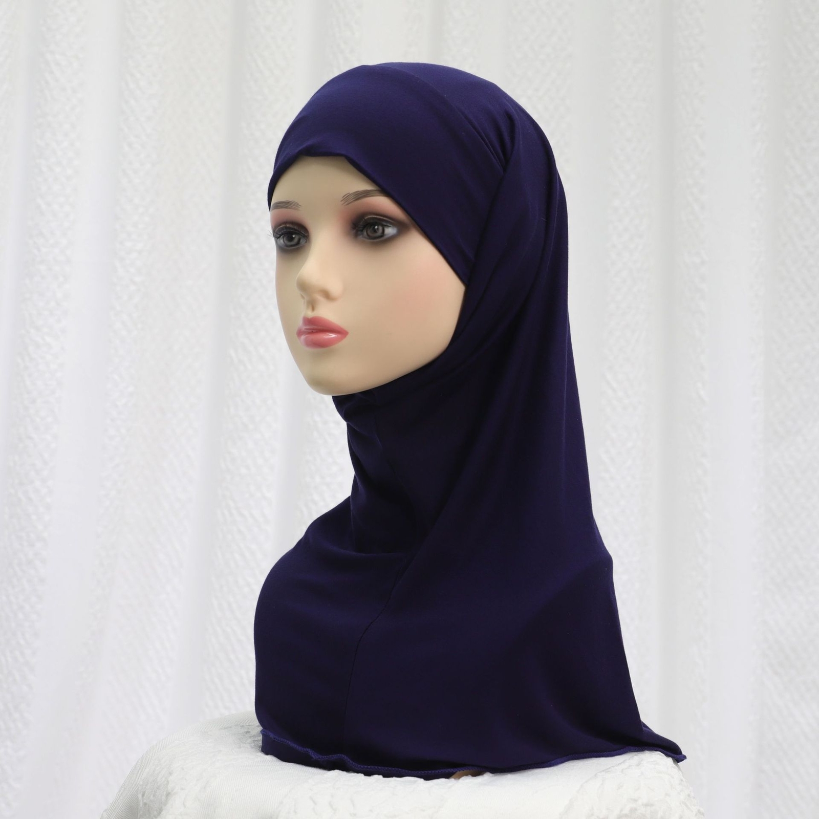 Modal Cotton Cap Instant Scarf Hijab Muslim Beanie Directly Wear Turban Shawls