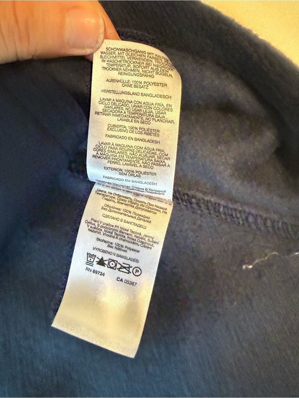 Columbia Men’s Size Large Mountain Full Zip Fleece Vest Navy Blue