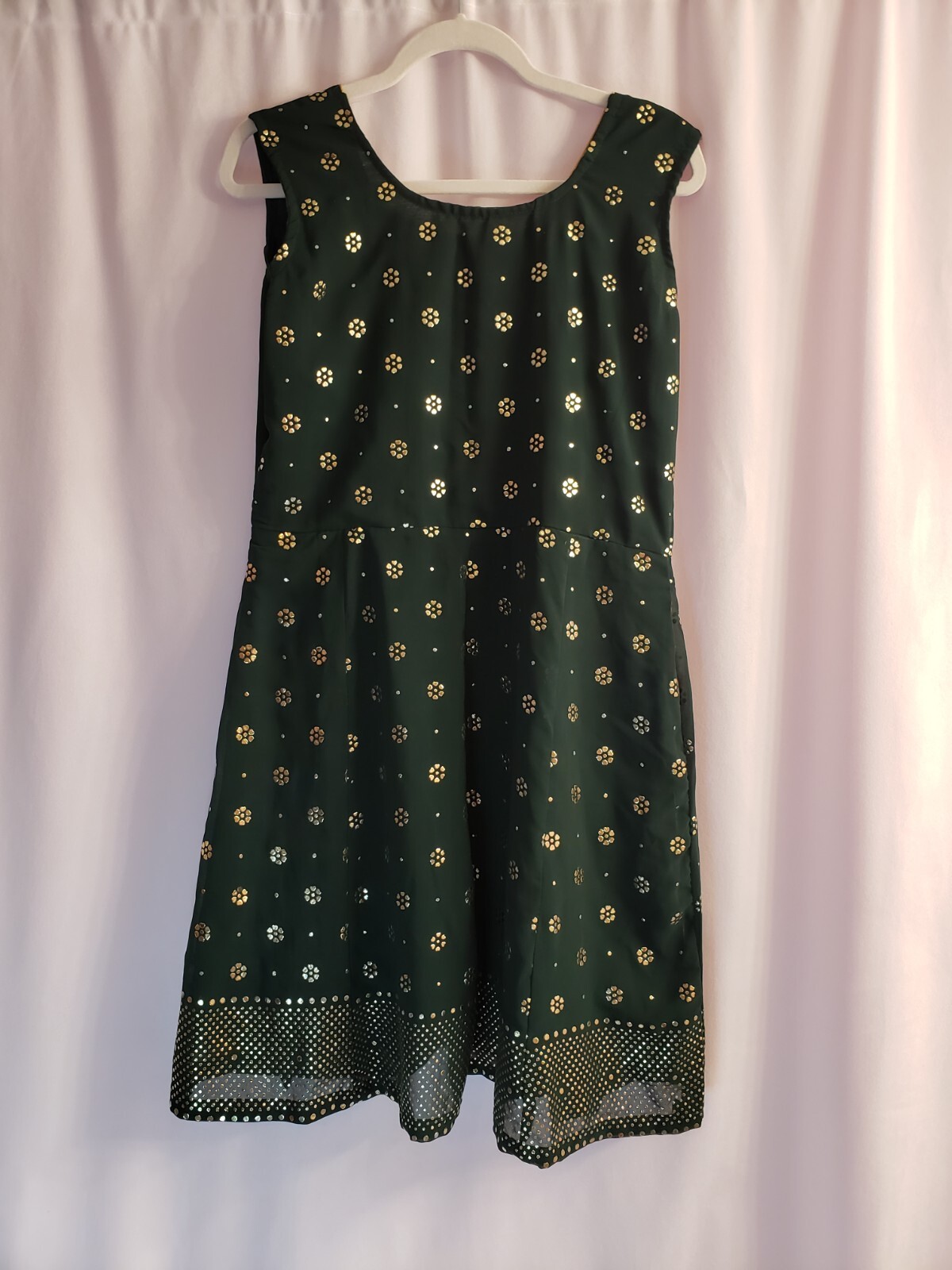 Handmade Kurta Kurti Green With Gold Detailing embroidery gorgeous emerald