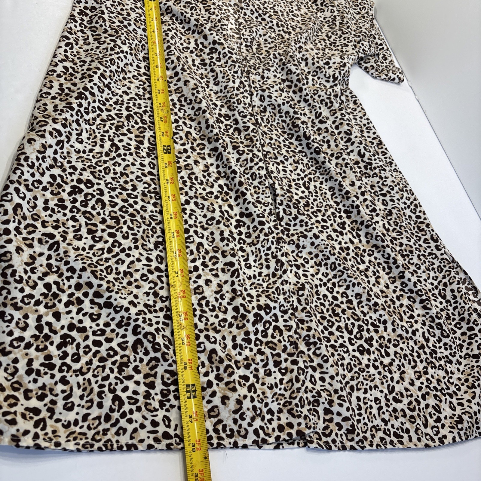 Duster Animal Print Women’s Medium Leopard Daytrip Cover Up Kimono