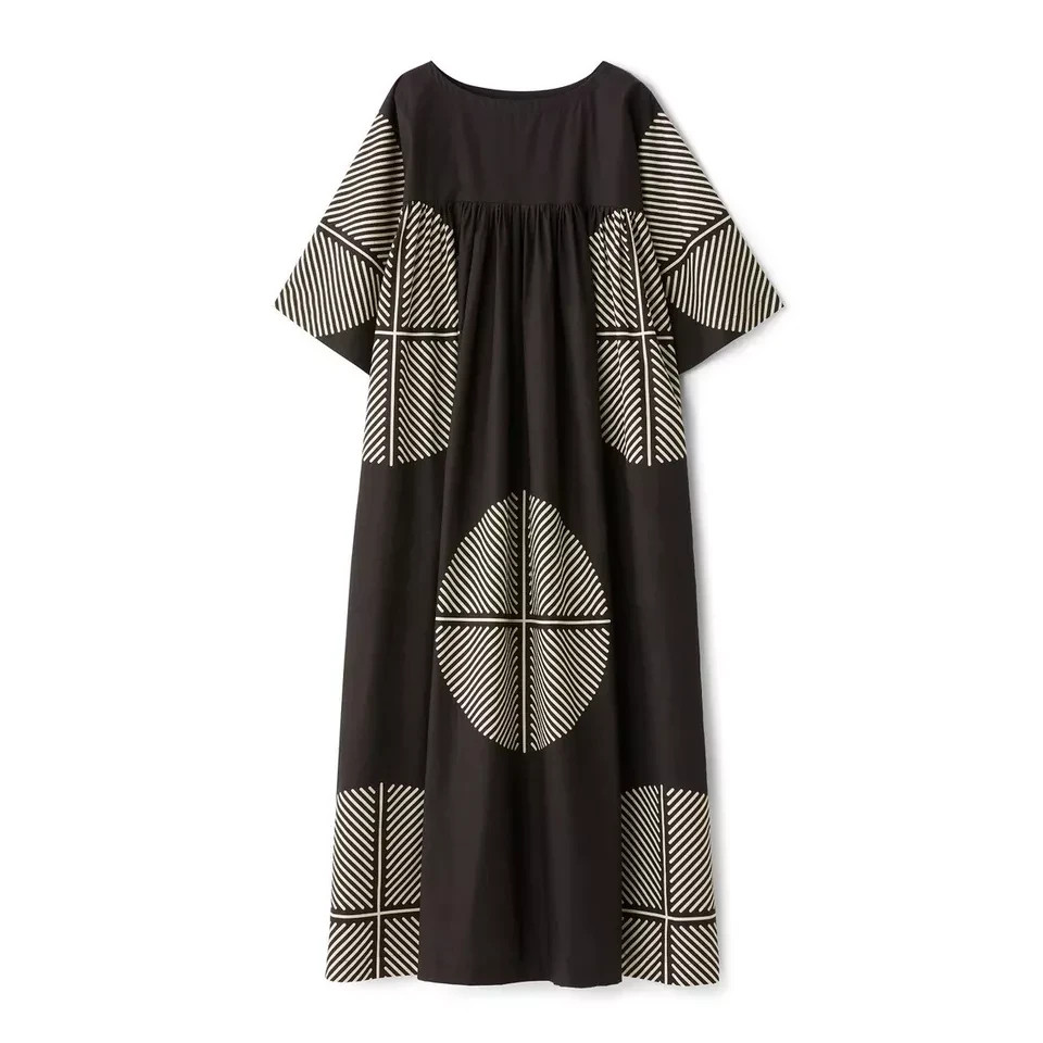 Most Beautiful Black kaftan, Night Wear Caftan , Rayon Cotton Kaftan, J5755