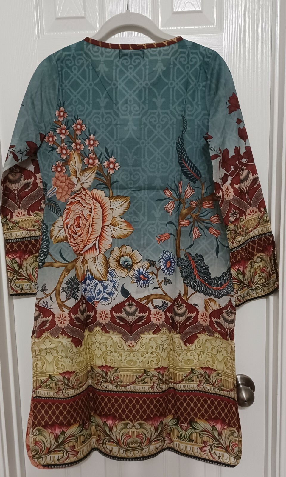 NWT GUL AHMED Summer Lawn Kurti XS Pakistani Designer Indian SAFINAZ KHAADI