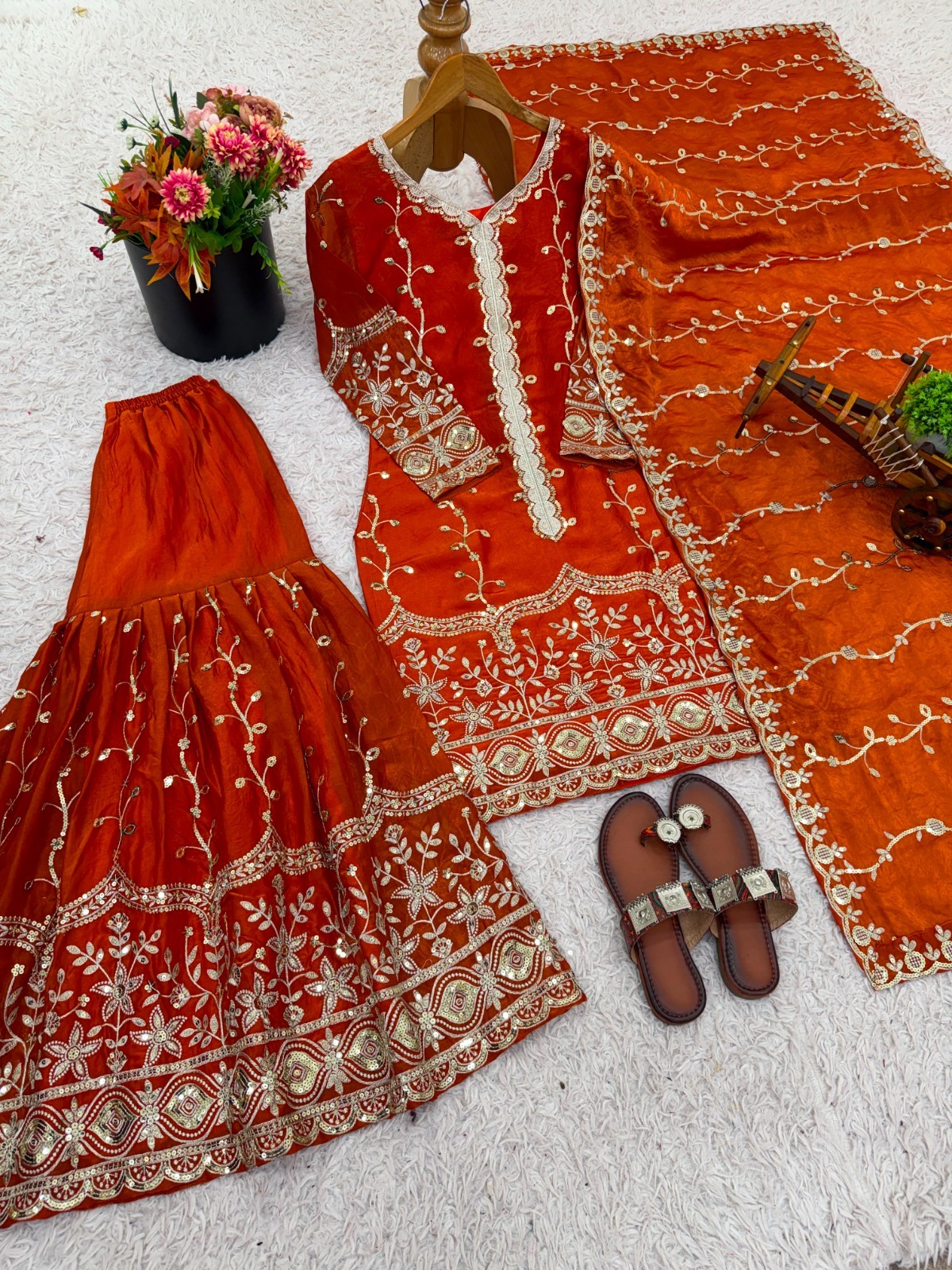 SALWAR KAMEEZ PAKISTANI INDIAN WEDDING PARTY WEAR DRESS BOLLYWOOD SUIT SHARARA
