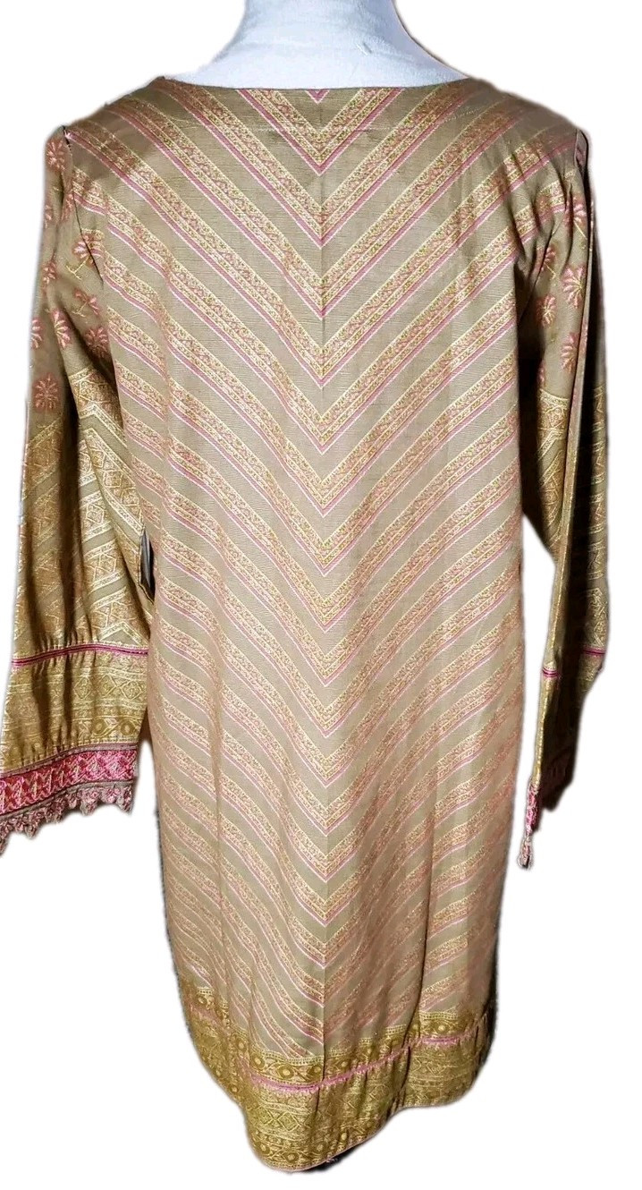 Alkaram Studio Pakistani Stitched Lawn Embroidered Salwar Kameez Indian Wedding