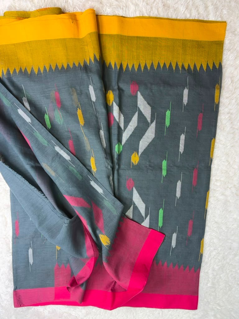 Handloom Cotton Monipuri Saree