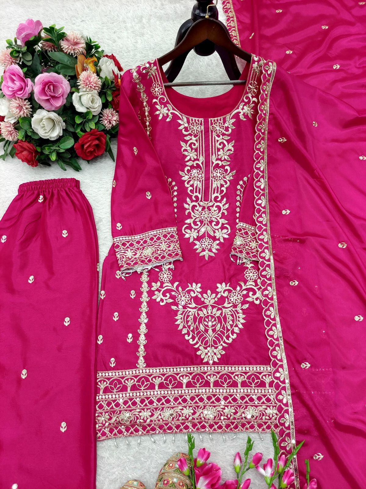 Designer Indian Wedding Dress Pakistani Bollywood Top Salwar New Party Wear