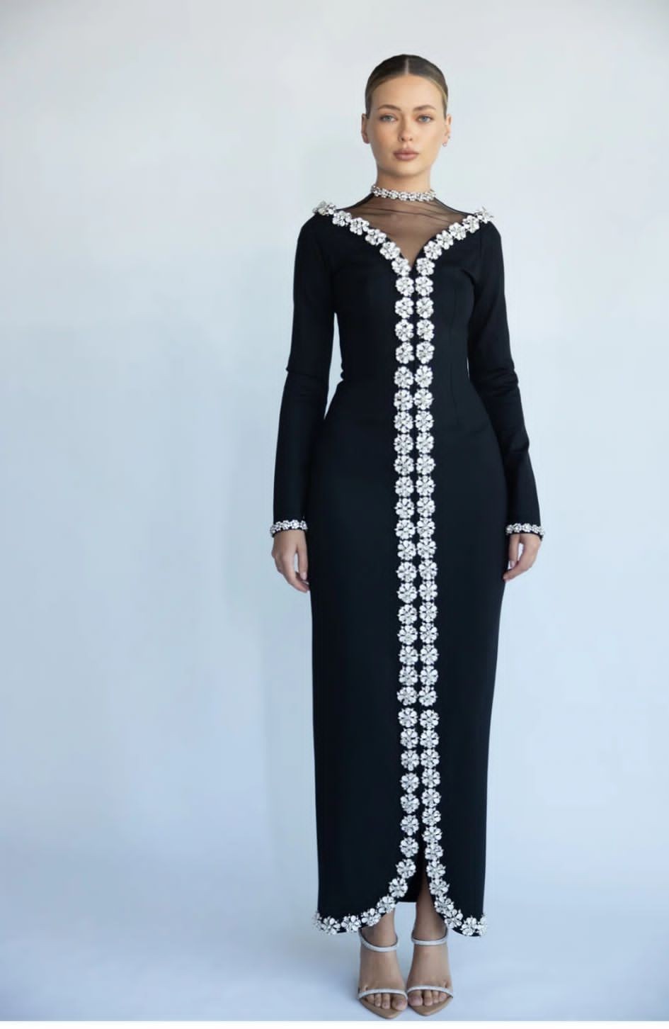 Velvet Caftan With Hijab Isalmic Clothing Caftan Abaya Farasha JALABIYA