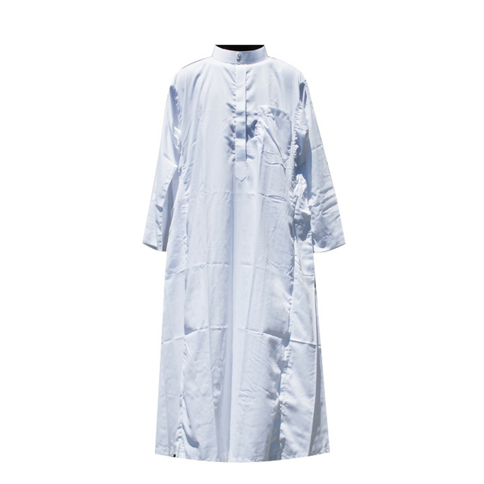 Islamic Long White Men’s Thoub Thowb Clothing Robe Dishdashe XXL