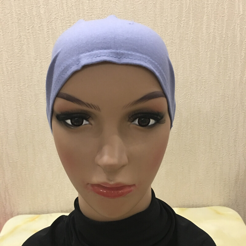 Plain Women Underscarf Hijab Muslim Bone Bonnet Inner Cap Tube Nijna Hat