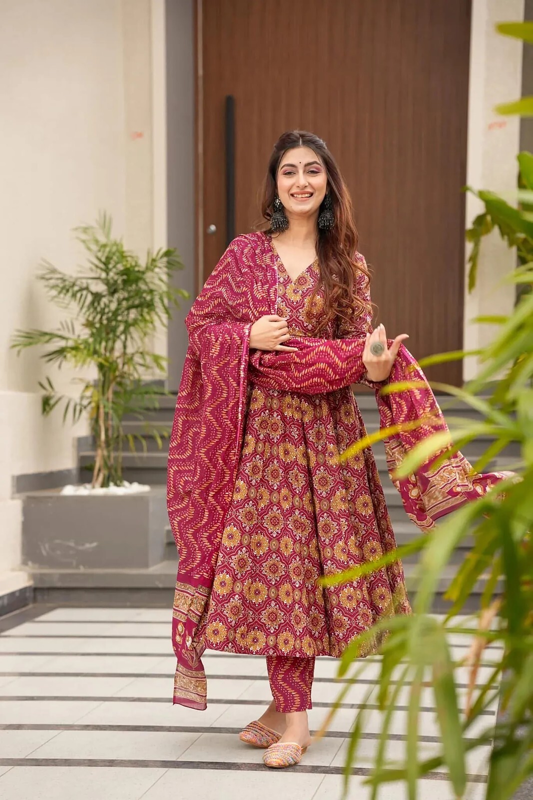 Women Designer Kurta Set Beautiful Palazzo Kurta Casual Anarkali Kurta set