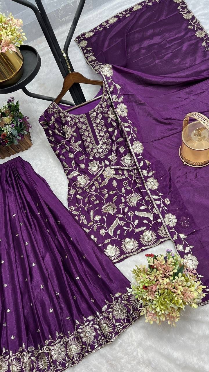 Sharara Plazoo Suit Party Wear Pakistani Wedding Salwar Kameez palazoo suit