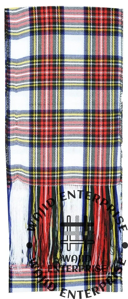 Scottish Highland Scarf Handmade CLAN Tartan Fabric kilt SASH SCARF “90” X “12”