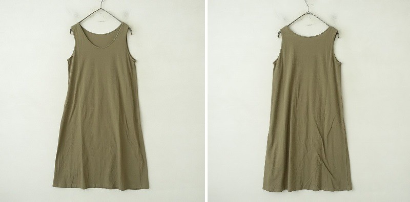 KURASHI & Trips Publishing 3-Way Back-Dropped Gathered Dress