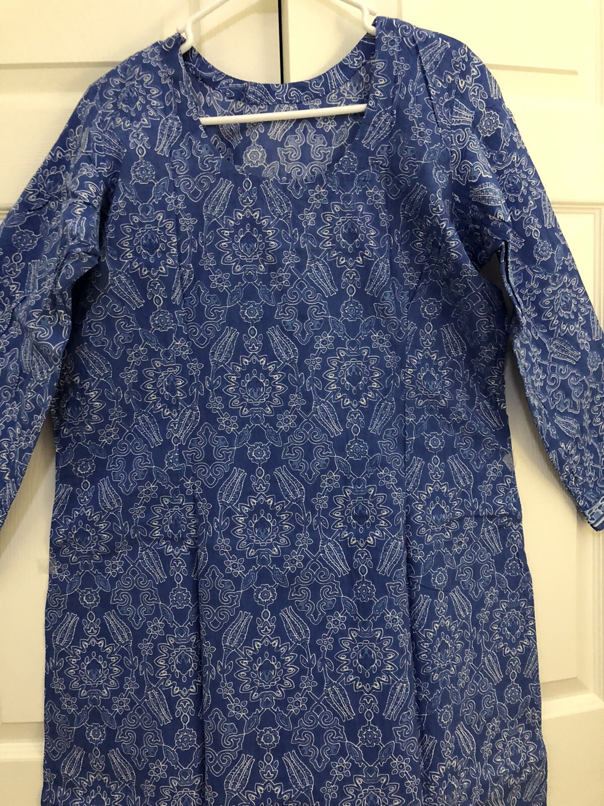 New Designer 3 Pc Cotton Salware Kameez size 44