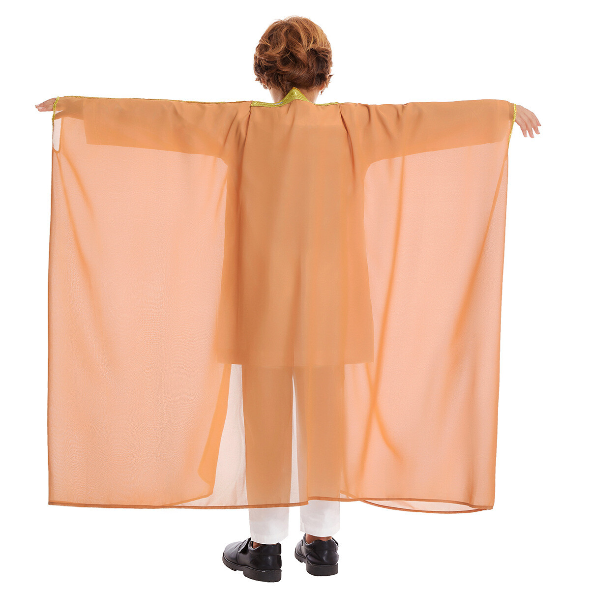 Muslim Children Kids Boys Dishdasha Thobe Kaftan Robe Islamic Abaya Saudi Jacket