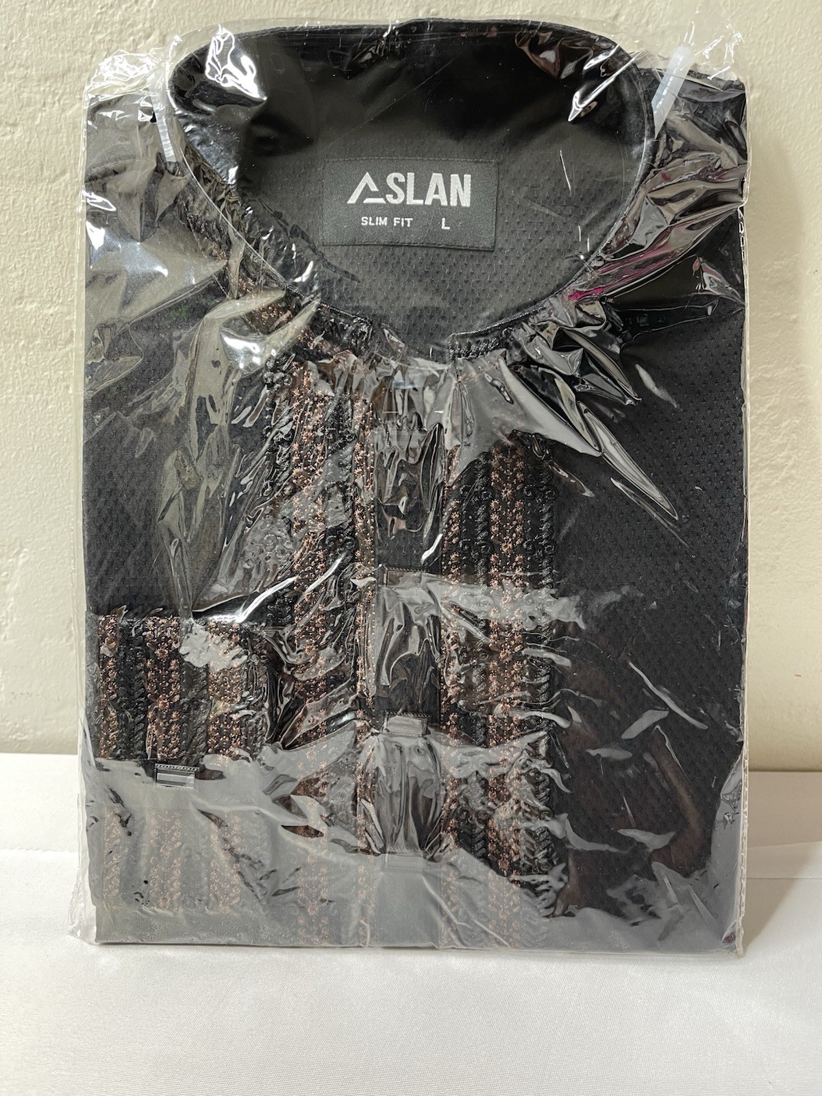 Aslan Luxury embroidery panjabi slim fit size L