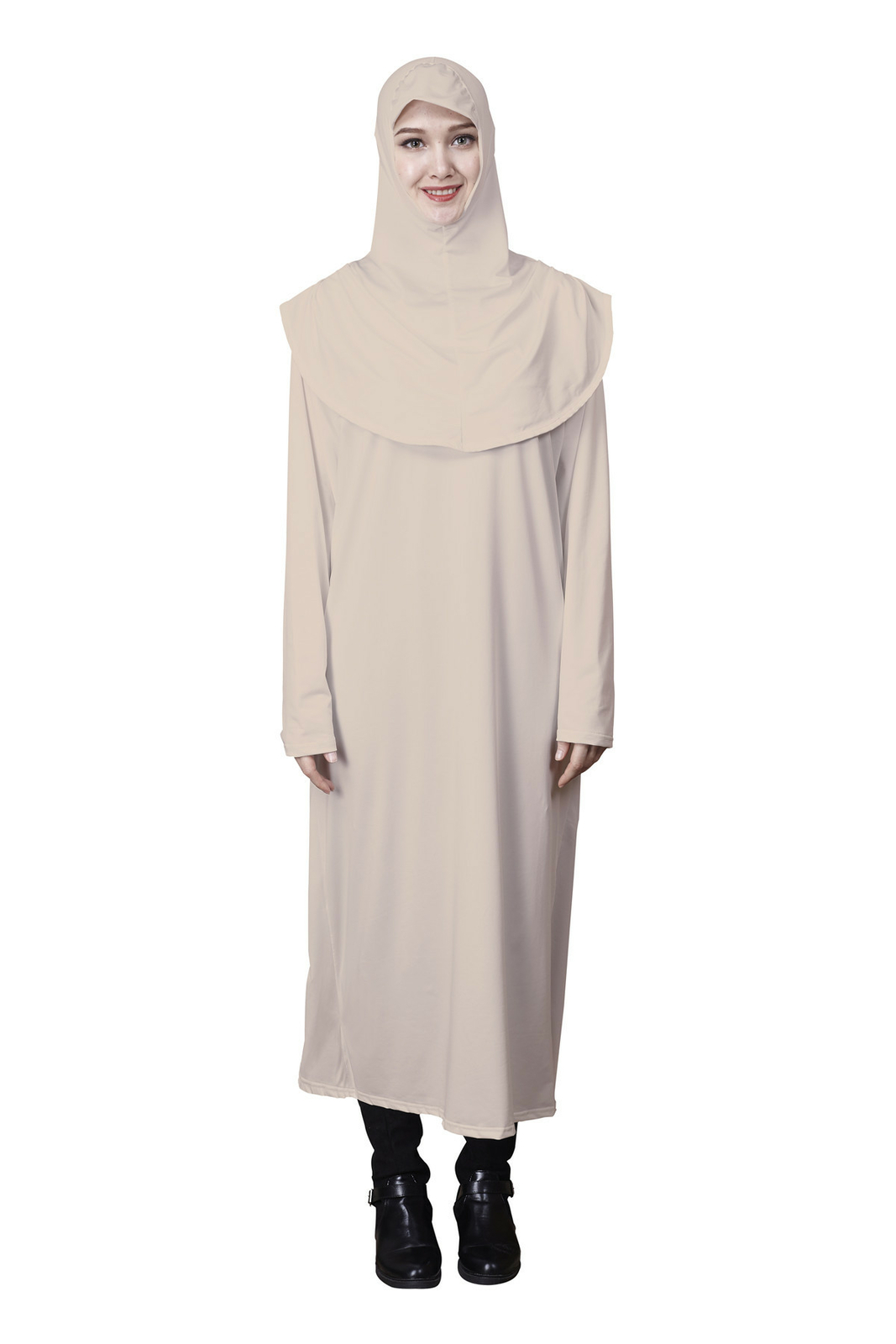 Khimar Abaya Kaftan Women Muslim Hijab Long Prayer Dress Burqa Islamic Clothes