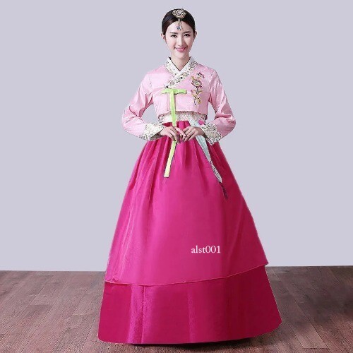 Women’s Korean Hanbok Dress Ancient Traditional Stage Dance Costume Ladies
