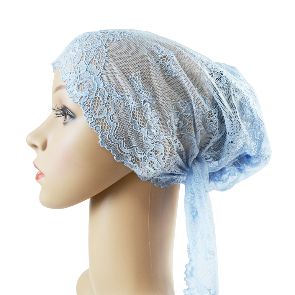 Muslim Women Lace Hat Islamic Inner Caps Headwear Underscarf Hijab Headwear Wrap