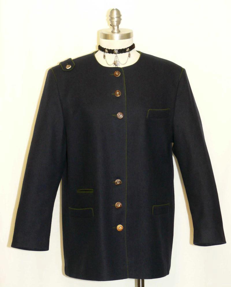 DACHSTEIN WOOL German JACKET Designer GORGEOUS CUT Winter Riding Blazer B45 14 L