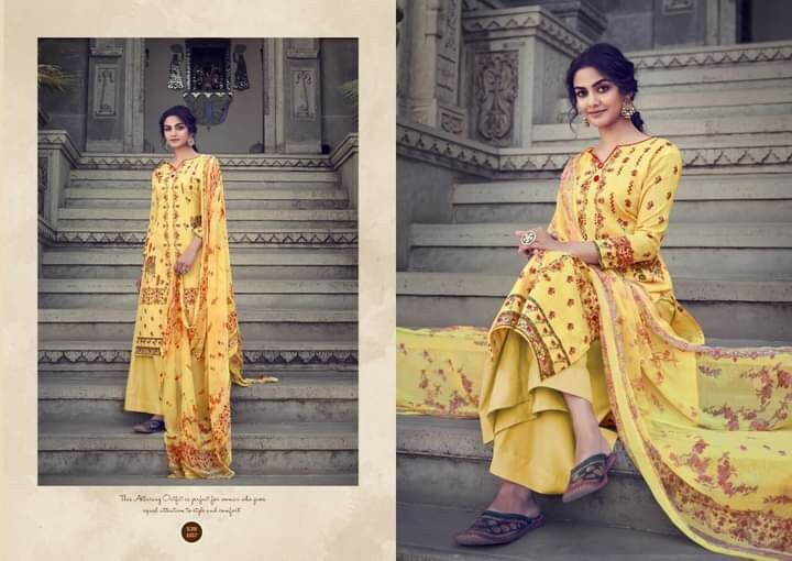 Indian pakistani stitched Lawn Beautiful plazzo party wear latest suut~Bust 46XL