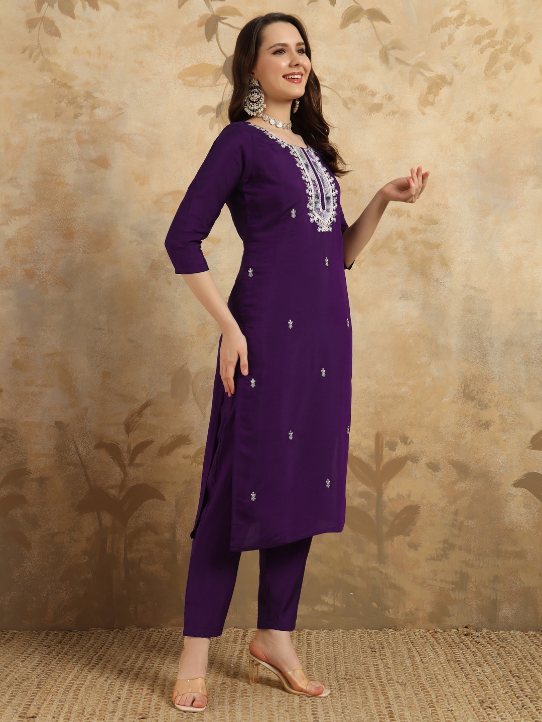 Bollywood Salwar Suit Kurti Indian Women Designer Kurta Pant Dupatta Set Dress