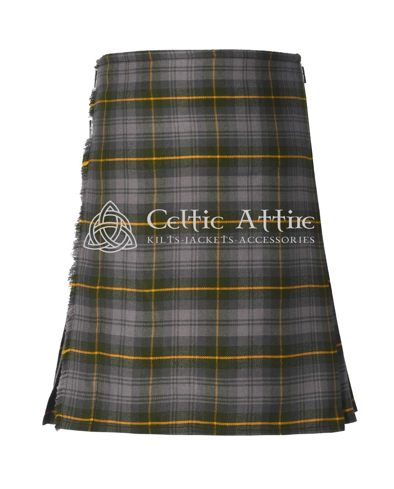 Gordon Weathered Muted 8 Yard Scottish Kilt – Made to Order By Celtic Attire