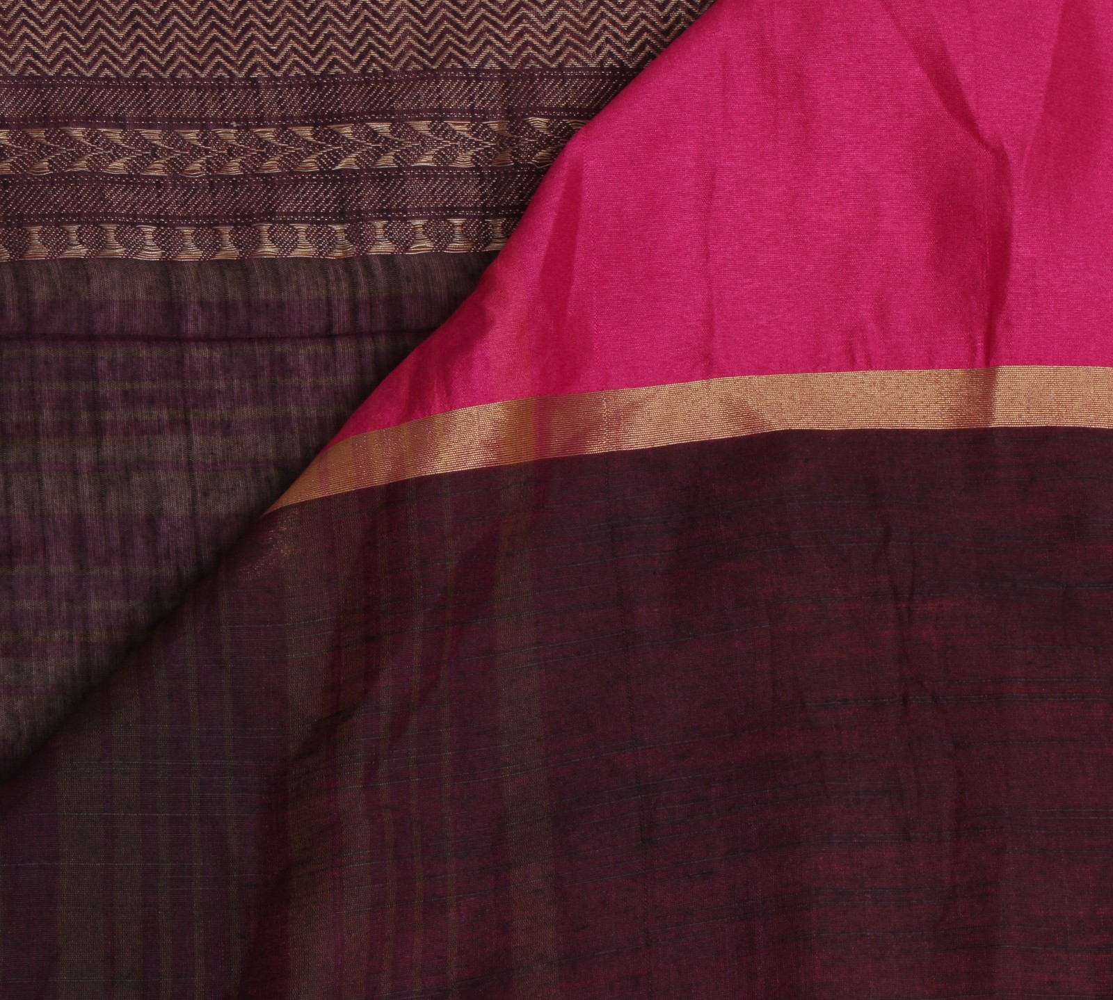 Sushila Vintage Indian Saree Blend Silk 5 Yard Sari Decor Craft Fabric