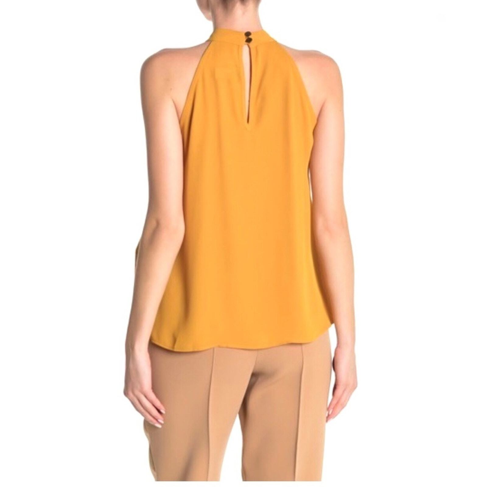 Elegant Joseph Ribkoff Plus Ruffle Bib Woven Top