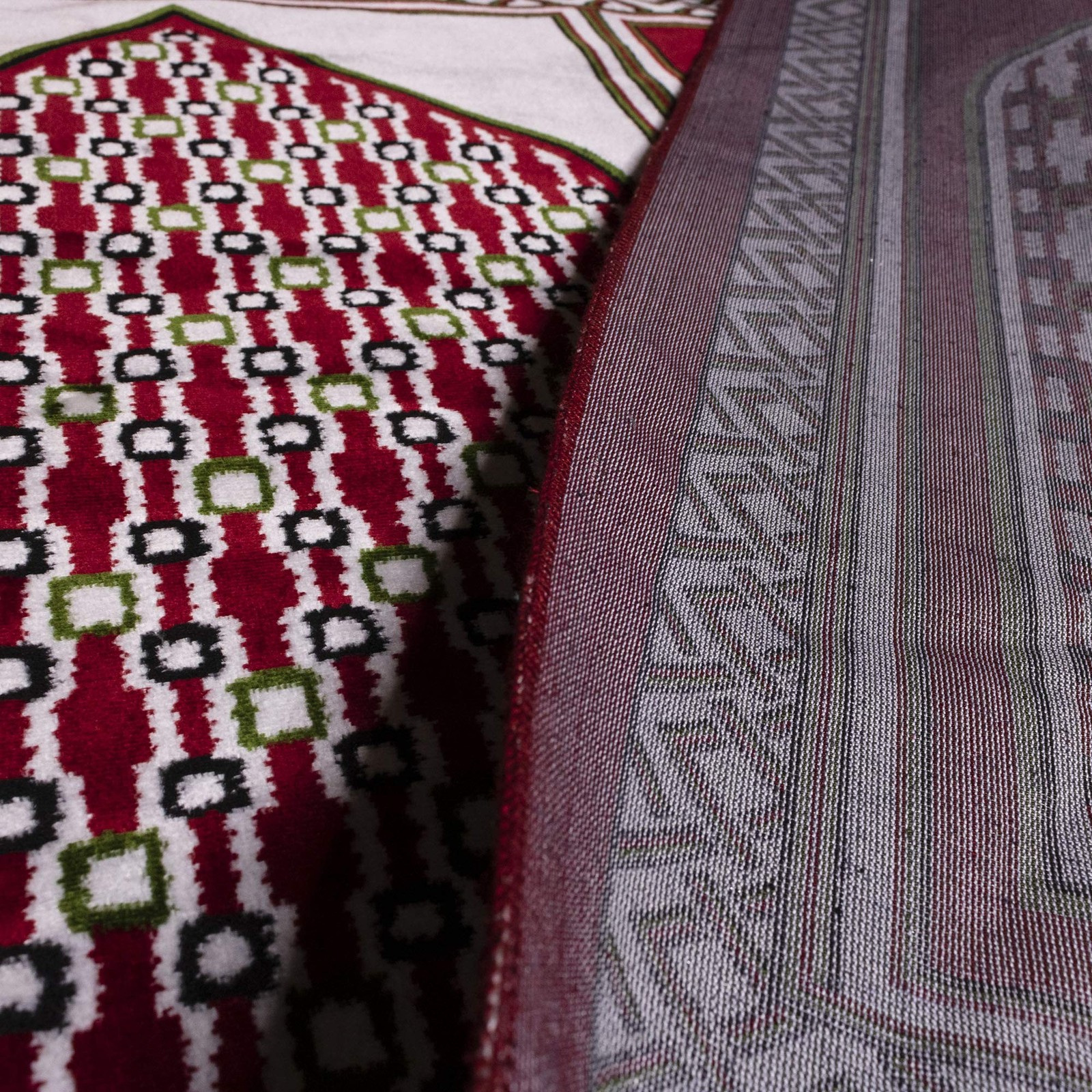 Modefa Turkish Islamic Prayer Rug | Multi Person Janamaz Sajada for Family | …