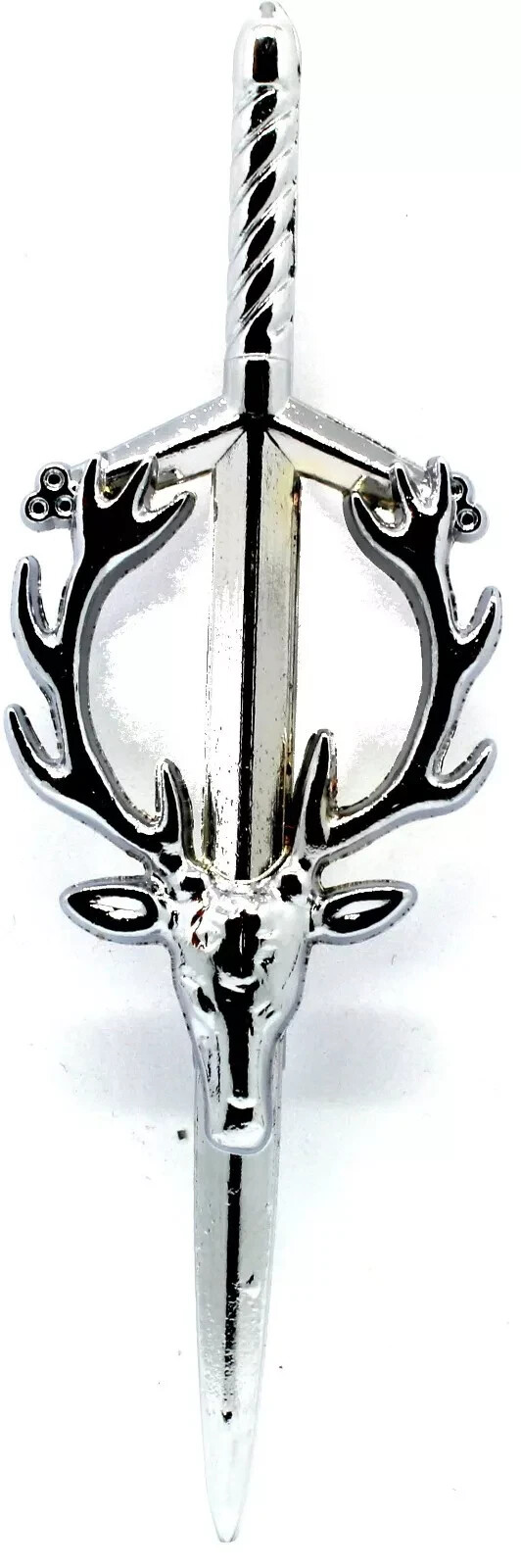 DEURA SDC Brand Stag Head Kilt Pin Scottish Kilt Accessory Sporrans Ki Fly Plaid