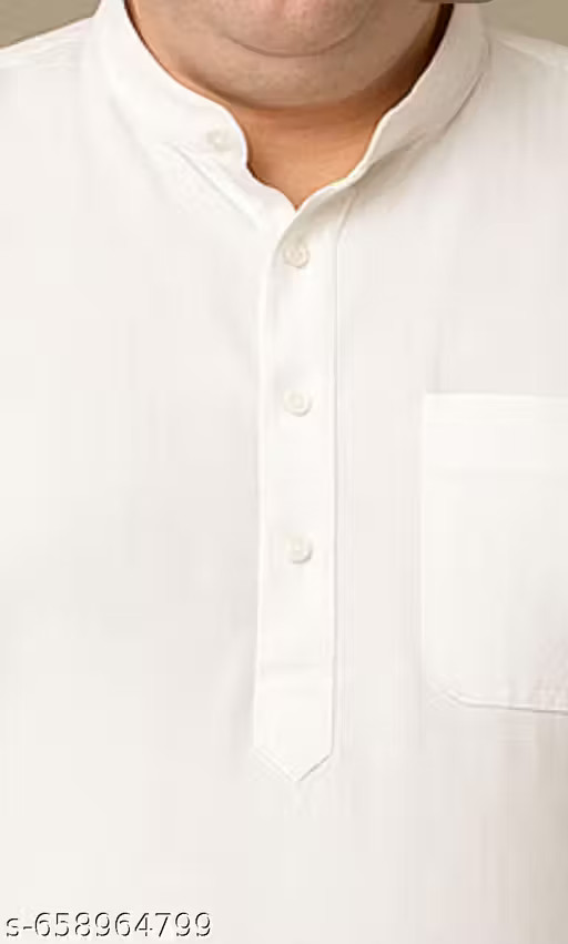 Men’s Kurta with Pyjama – basic kurta-pyjama set, cotton casual wear