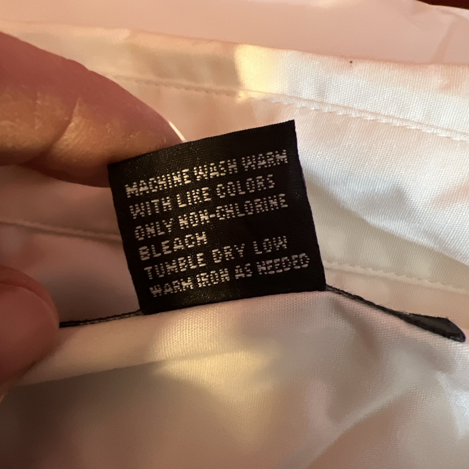 Impressions White Button Down Shirt With Mock Turtle Neck Women’s Size 18