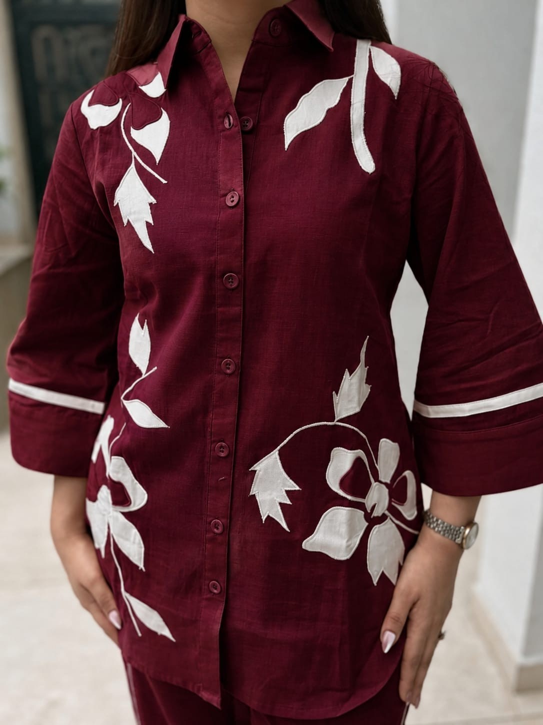 Indian Women Pure Cotton Kurta Set Beautiful Top Tunic Kurti Pant Set Dress