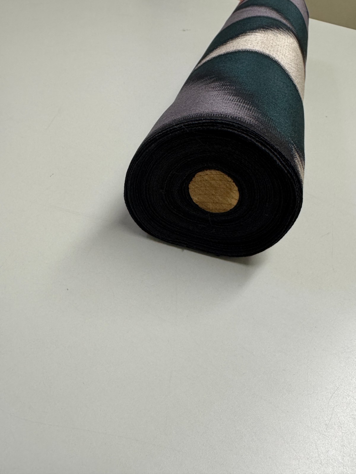 Japanese Vintage Kimono Fabric cloth Boro Silk Gray tradition 35.4×13.7 in