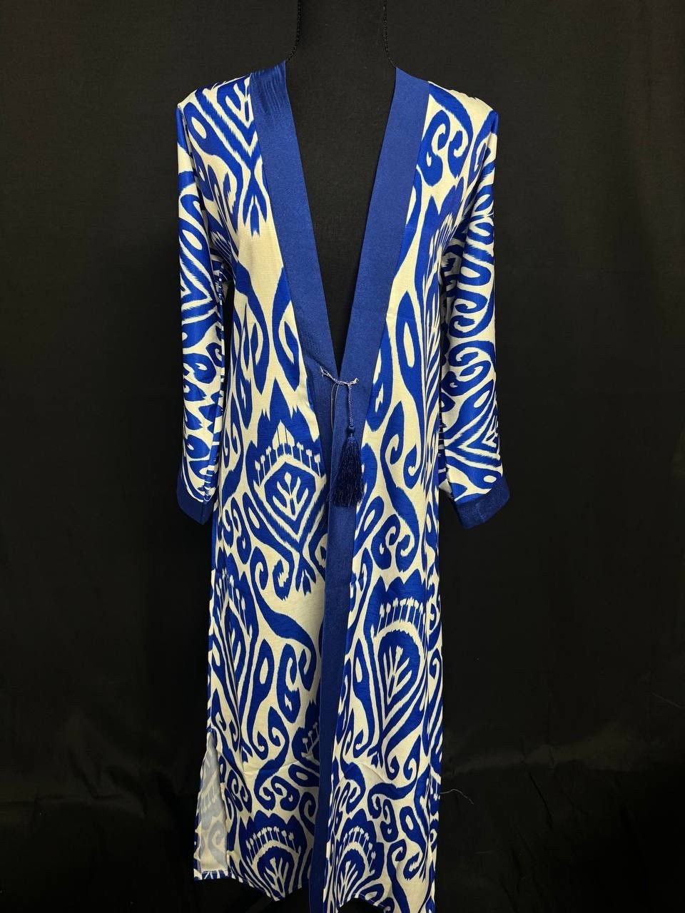 Uzbek Ikat Handmade Chapan Free Shipping USA ONE SIZE (S-L)