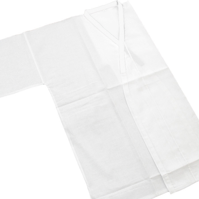 Japanese Men’s Traditional Kimono inner under wear Tshirt Juban White from JAPAN