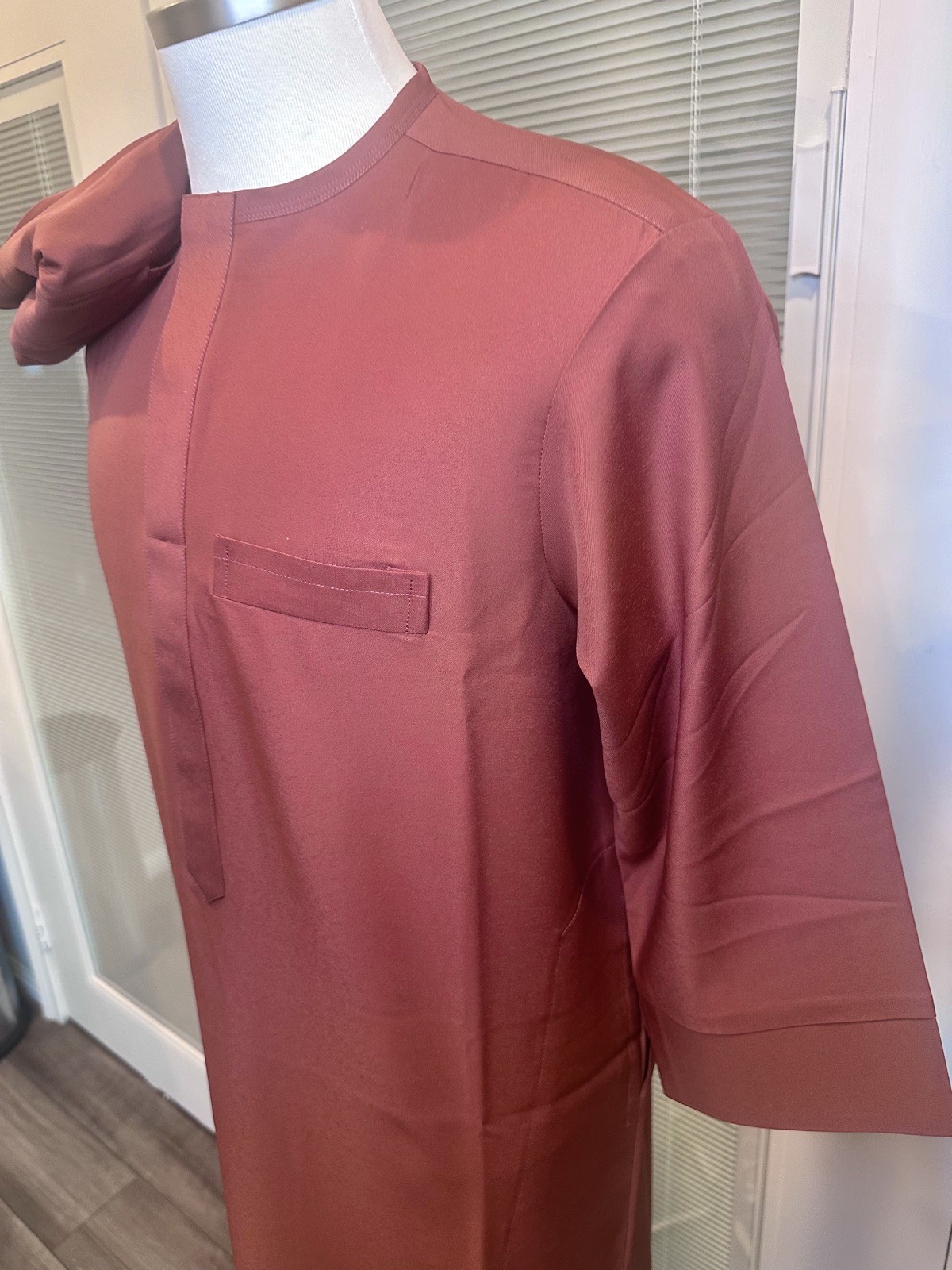 2piece set African/Nigerian inspired Kaftan 3/4 Sleeves/ Men’s Size L