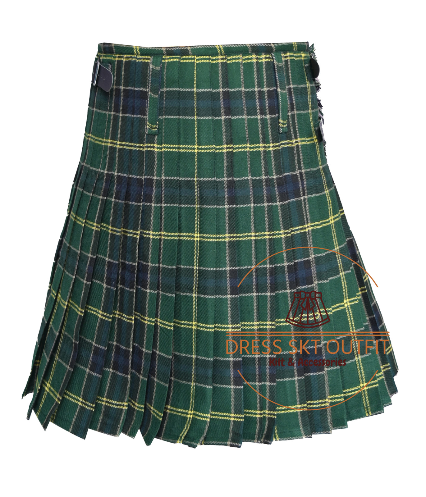 US Army Tartan 8 Yard Kilt For Men’s – Scottish Traditional Kilt – Custom Size