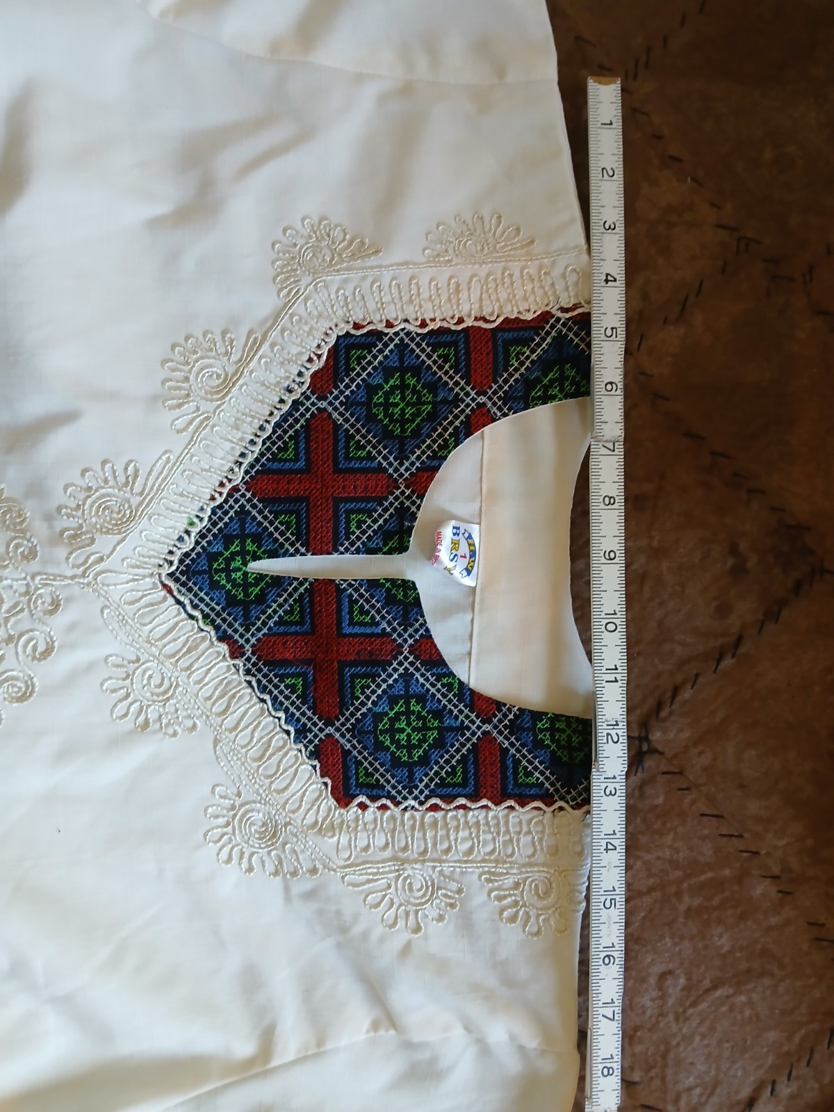 Egyptian Cream Kaftan Size M/L