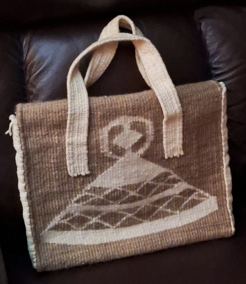 Lesotho South Africa Authentic Handwoven Tote Bag