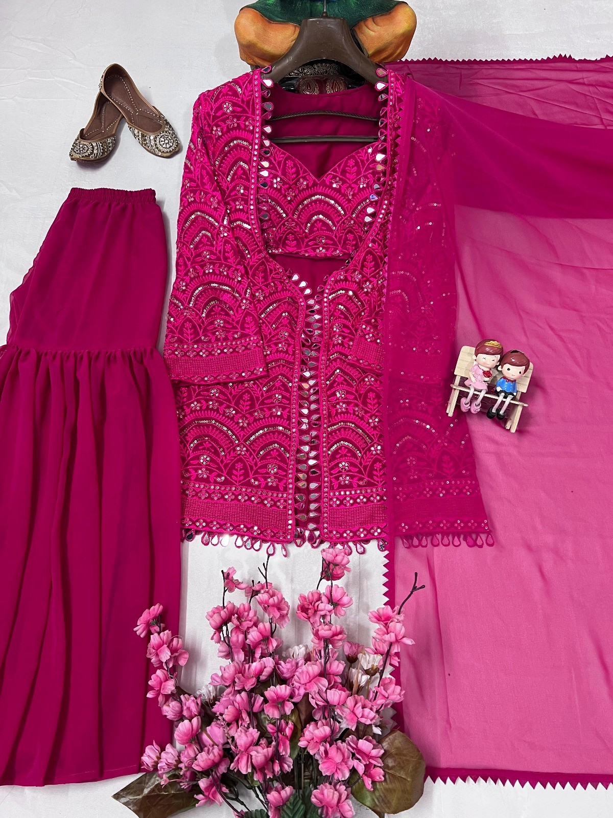 THIS NEWLY LAUNCHED INDOWESTERN SHARARA-SET