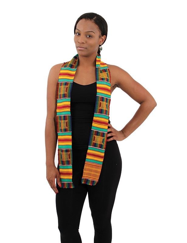 Hand Woven Authentic Kente Sash
