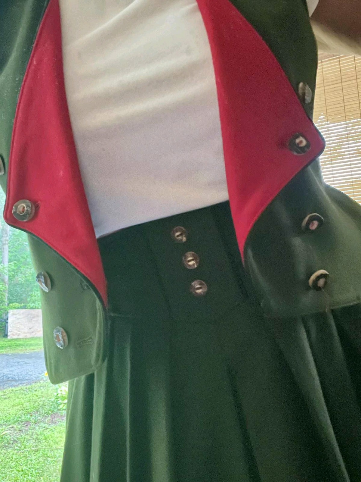 Vintage Julius Lang TRACHTEN Sz 10 Vest Skirt Bavarian Traditional Octoberfiest