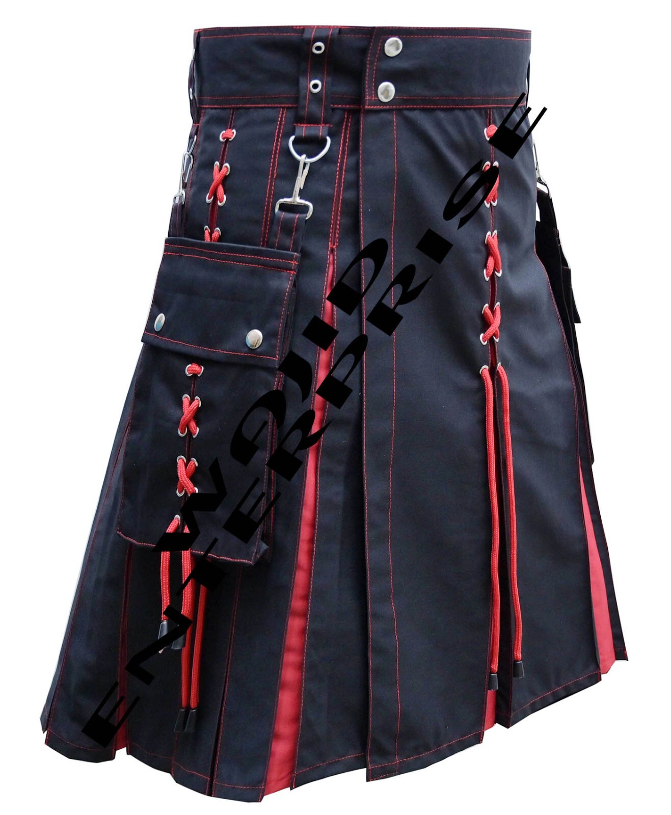 Scottish Handmade cotton Hybrid Utility Kilt – Men’s Fashion Kilt – Custom Made