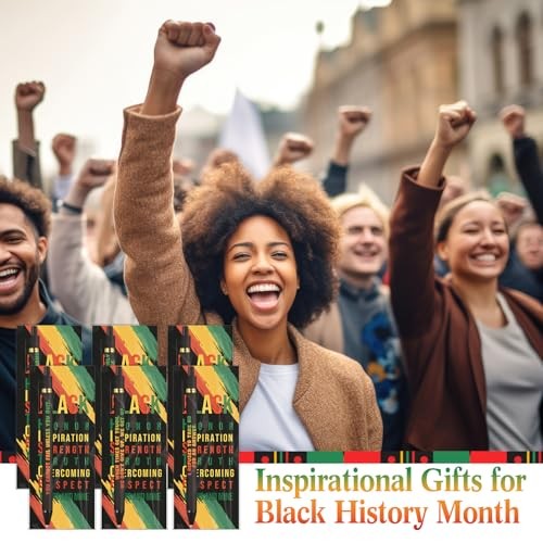 Set Black History Month Pens Bulk with Bookmarks for Women Men African 25