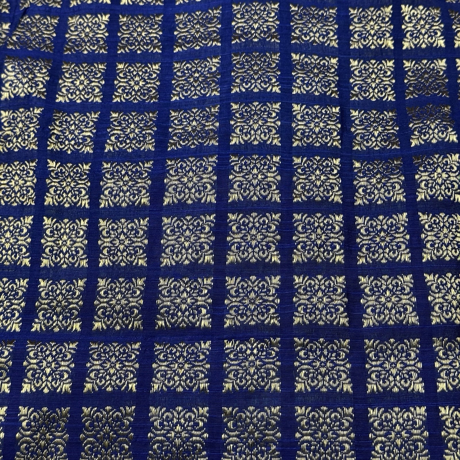 India Boys Blue Gold Kurta Sherwani Tunic Ethnic Size 26. -611