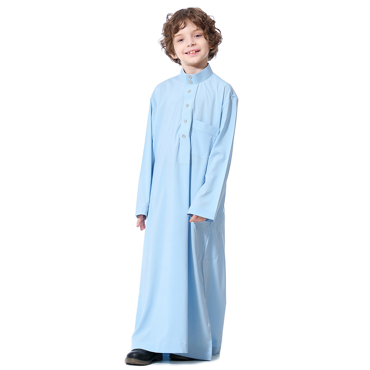 Muslim Robe Kids Boys Saudi Arab Thoub Islamic Saudi Jubba Thobe Daffah Dishdash